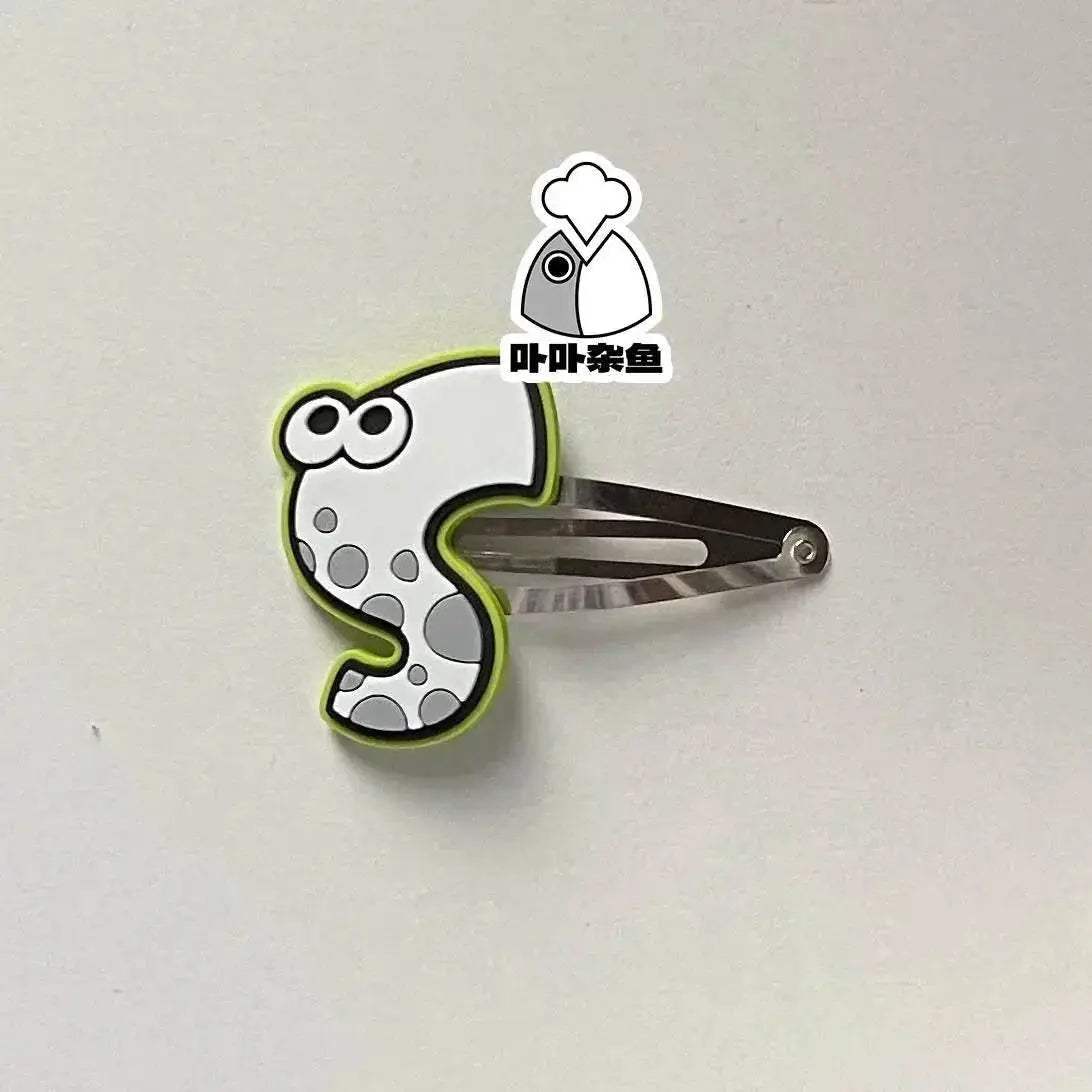 Japan Game Splatoon3 Hairpin Spot Cute Gift Collection Action Figures - ToylandEU™
