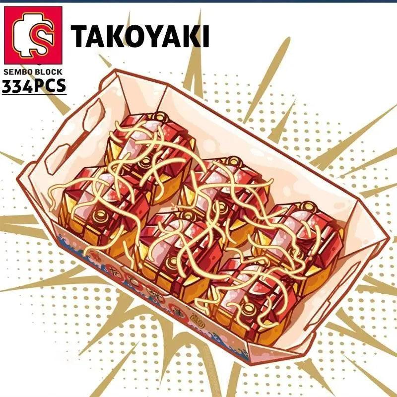 Japanese Cuisine Toys Bricks Sushi Ramen Music Box Kits - ToylandEU™