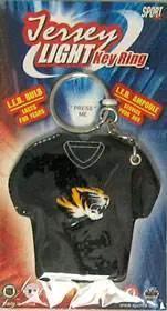 Missouri Tigers Jersey Keychain Keylight With Logo - ToylandEU™