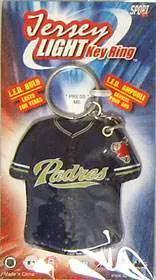 San Diego Padres Jersey Keychain Keylight LED Light - ToylandEU™