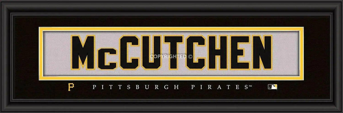 Pittsburgh Pirates Print 8x24 Signature Style McCutchen - ToylandEU™