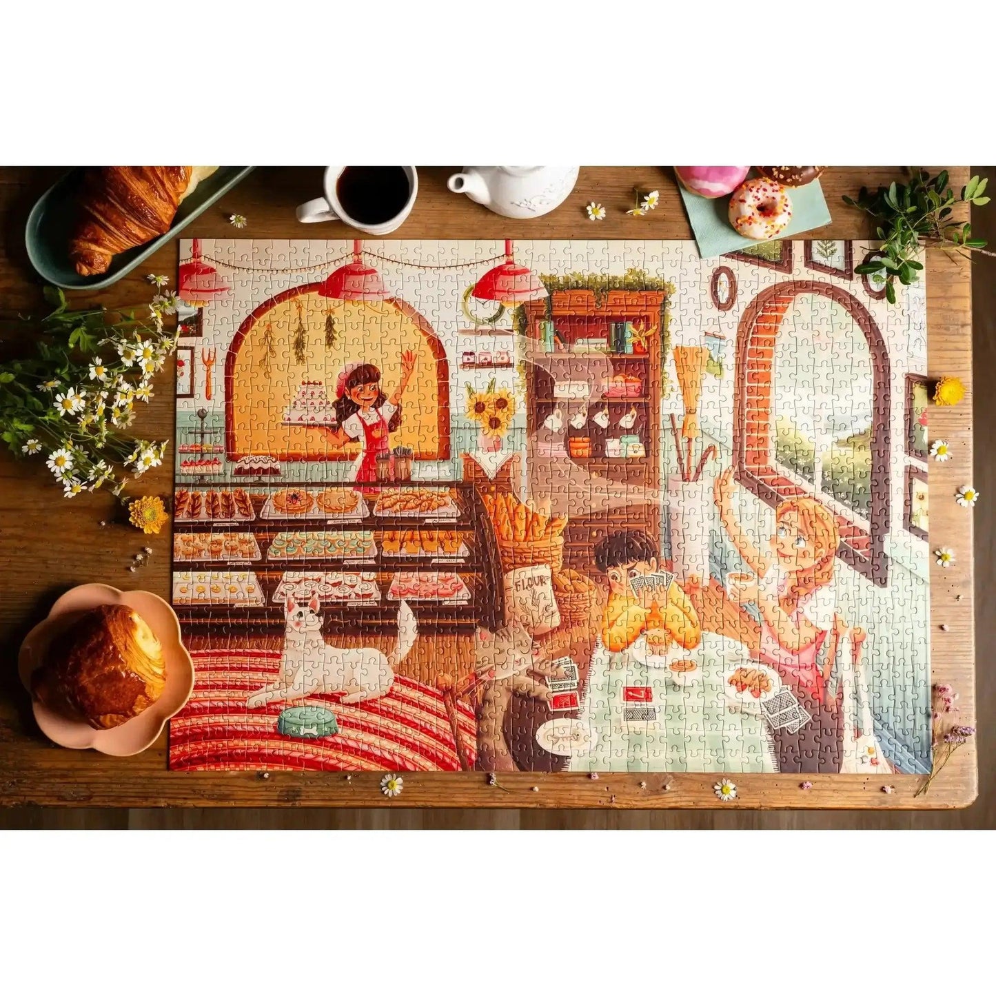 Cozy Cafe 1000 Piece Premium Jigsaw Puzzle Trevell - ToylandEU™