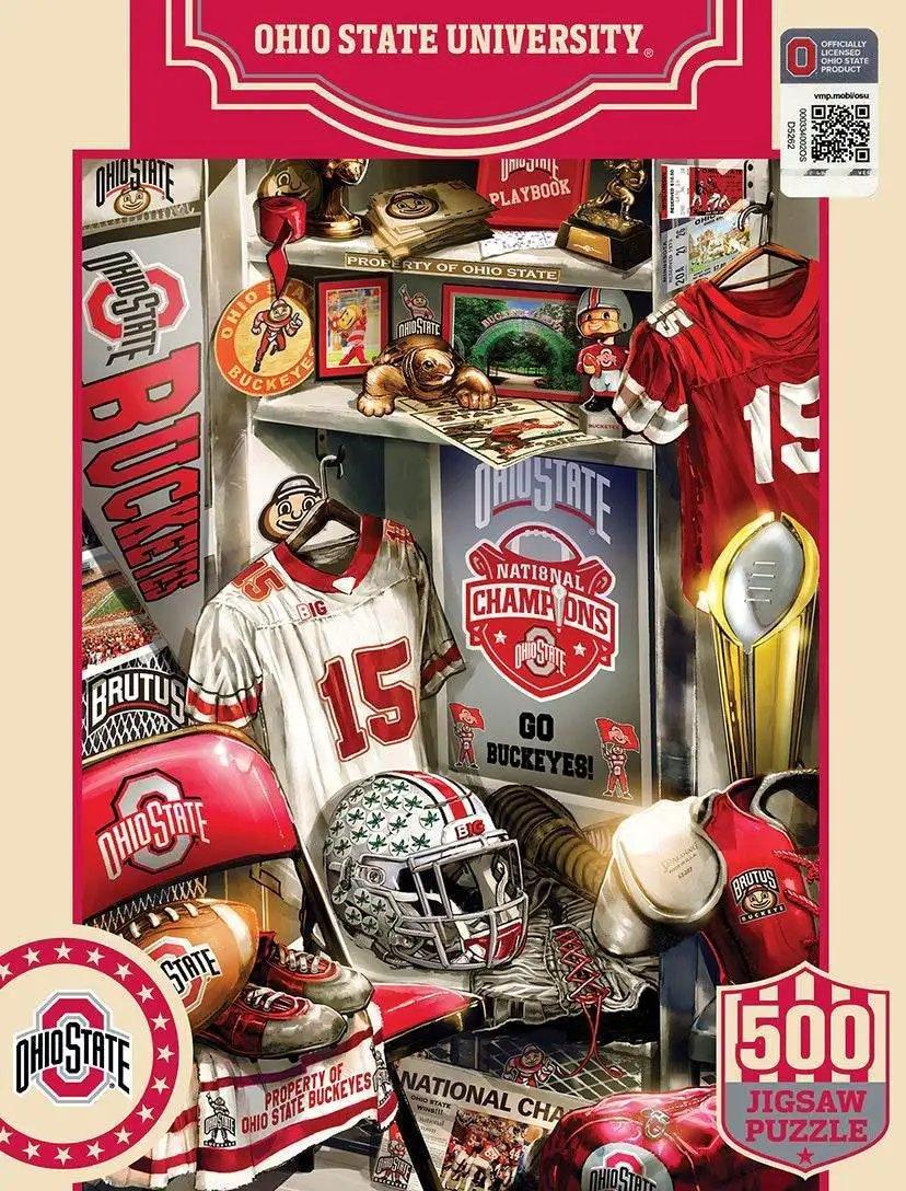 Ohio State Buckeyes Puzzle 500 Piece Locker Room Collection - ToylandEU™