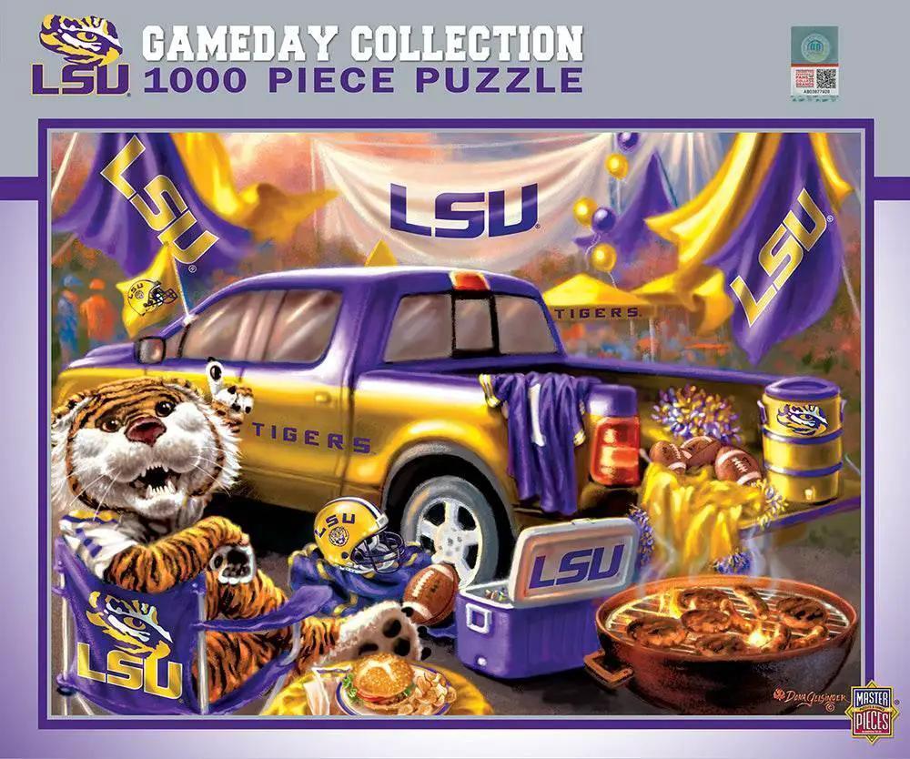 LSU Tigers 1000 Piece Gameday Puzzle By MasterPieces - ToylandEU™