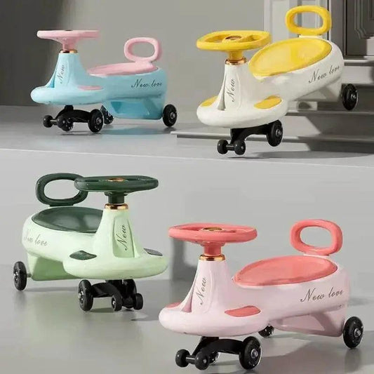 Joyful Wiggle Car 4 Wheel Ride On Toy Toyland EU - ToylandEU™