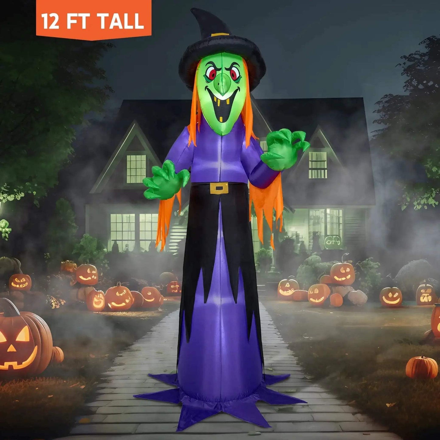 Joyfy 12 Ft Grim Reaper Inflatable With Built In LEDs - ToylandEU
