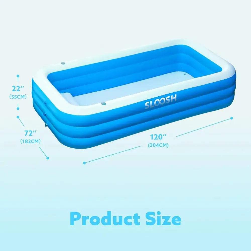 Joyfy 120 Inch Inflatable Family Swimming Pool Backyard - ToylandEU™