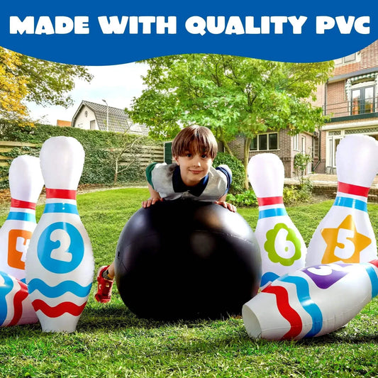 Inflatable Bowling Set For Kids And Adults Party Ready - ToylandEU™