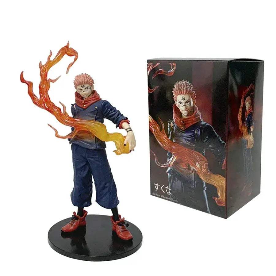 Jujutsu Kaisen Sukuna Figure 21cm PVC Collectible Official - ToylandEU