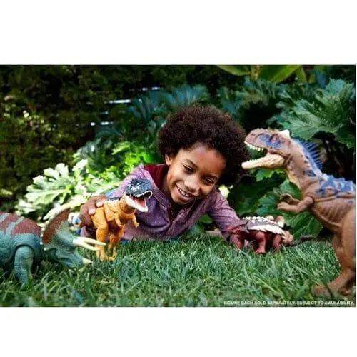 Jurassic World Roar Strikers Rajasaurus Chomp Action Figure - ToylandEU