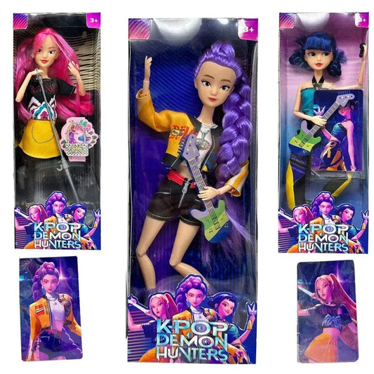 K Pop Demon Hunter Action Figure Vinyl Doll Collectible - ToylandEU™