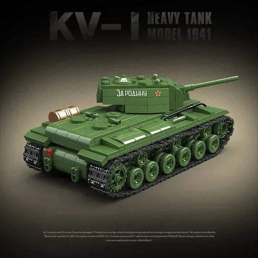 KV1 Tank Building Block Set Lego Compatible 1192 Pieces - ToylandEU™