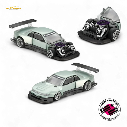 Kaido House Nissan Silvia S13R Diecast 164 Limited Preorder - ToylandEU