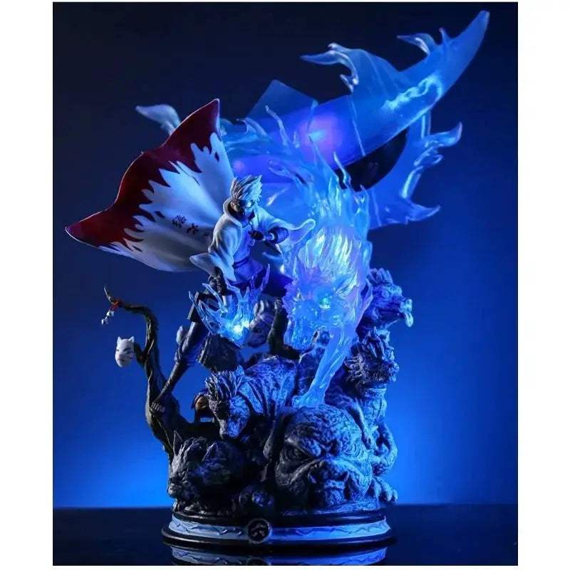 Kakashi Hatake LED Figure Sixth Hokage Naruto Shippuden Statue - ToylandEU