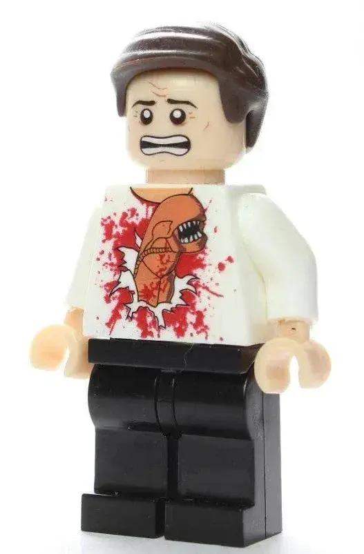 Kane Space Victim Custom Minifig – Sci-Fi Chest Parasite Scene - ToylandEU