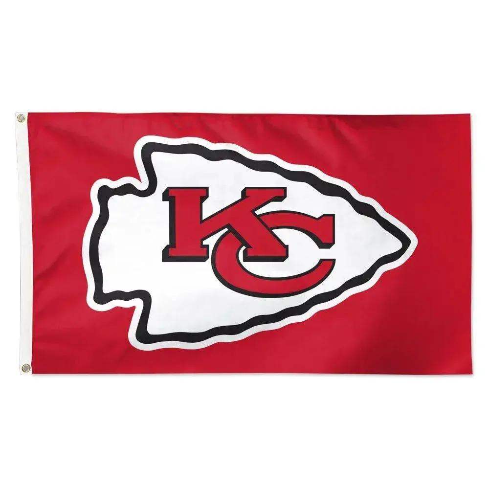 Kansas City Chiefs Flag 3x5 NFL Team Flag Durable Ends - ToylandEU™