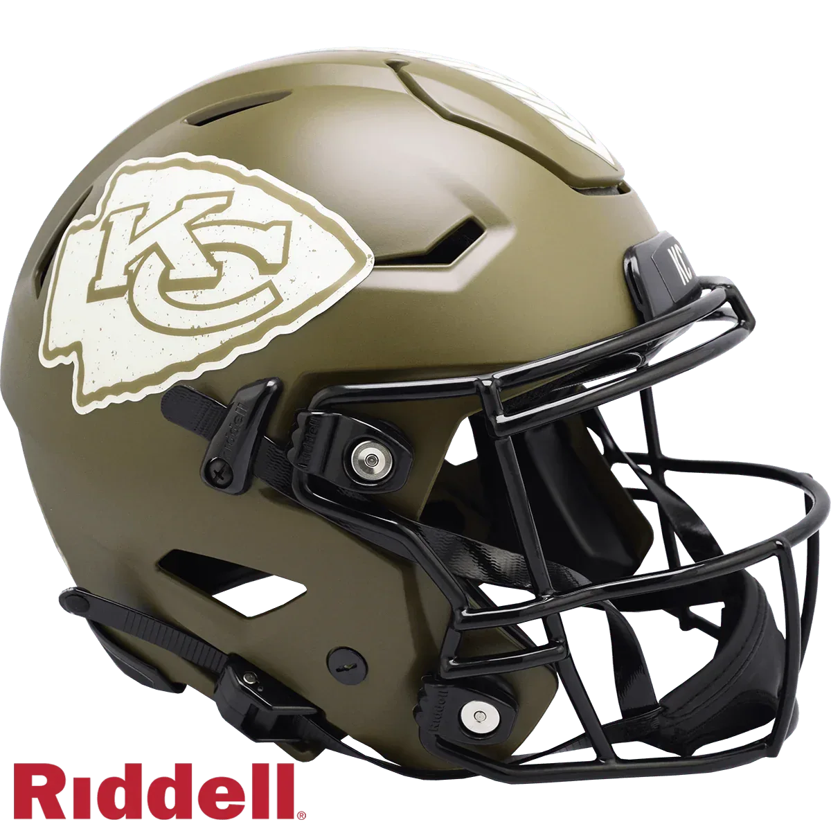 Kansas City Chiefs Riddell Salute To Service Helmet - ToylandEU™