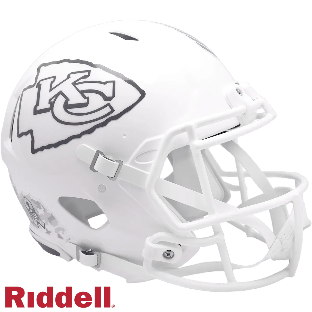 Kansas City Chiefs Salute to Service Riddell Helmet 2024 - ToylandEU™