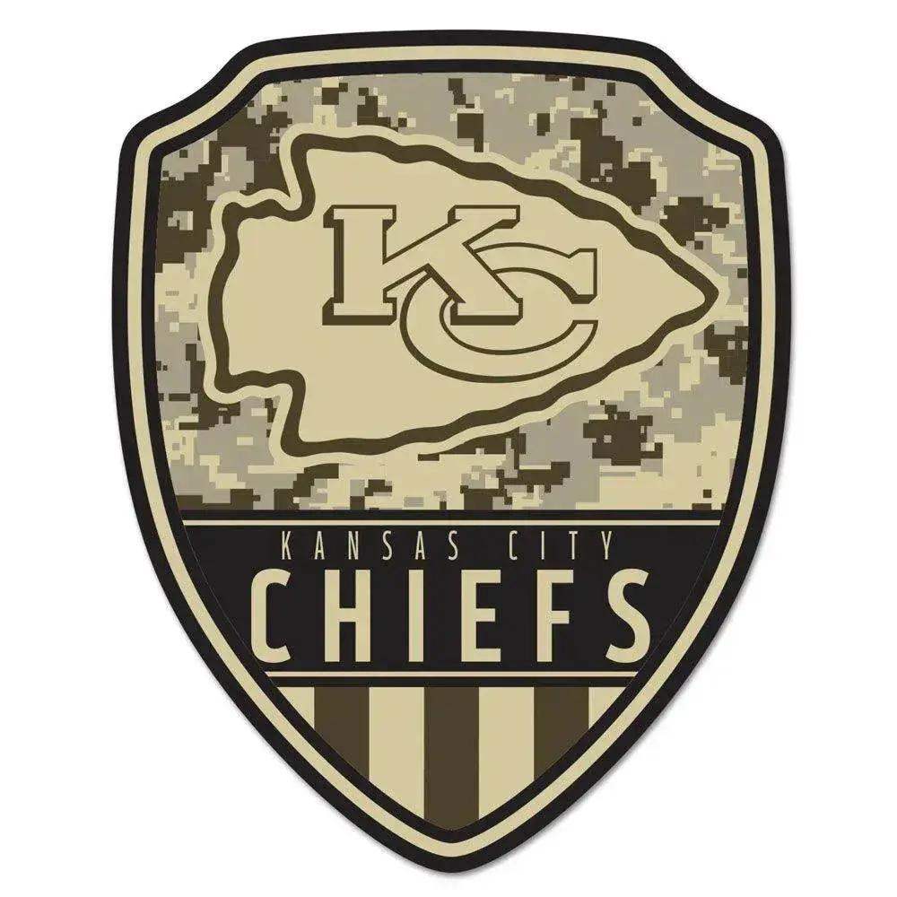 Kansas City Chiefs Wood Sign Shield 11x14 Indoor Decor - ToylandEU™