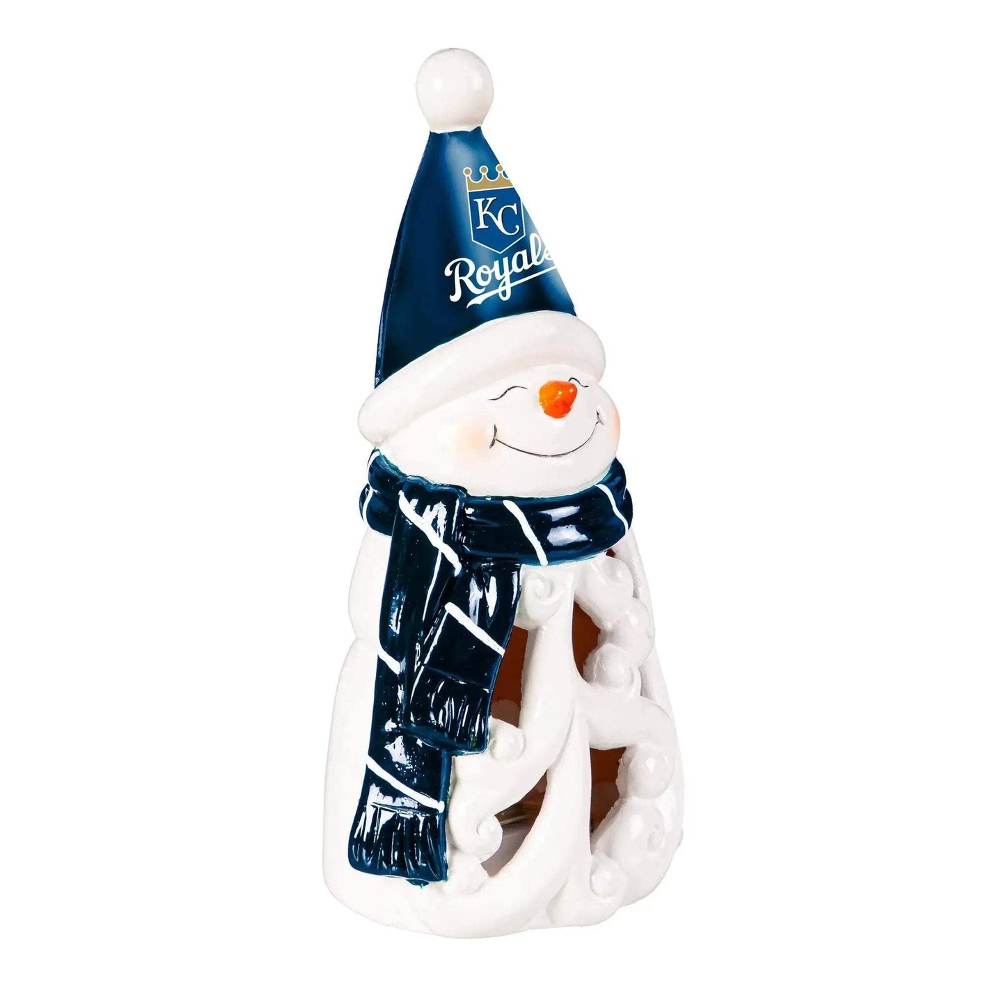 Kansas City Royals 8 Inch LED Snowman Statue Decor - ToylandEU™