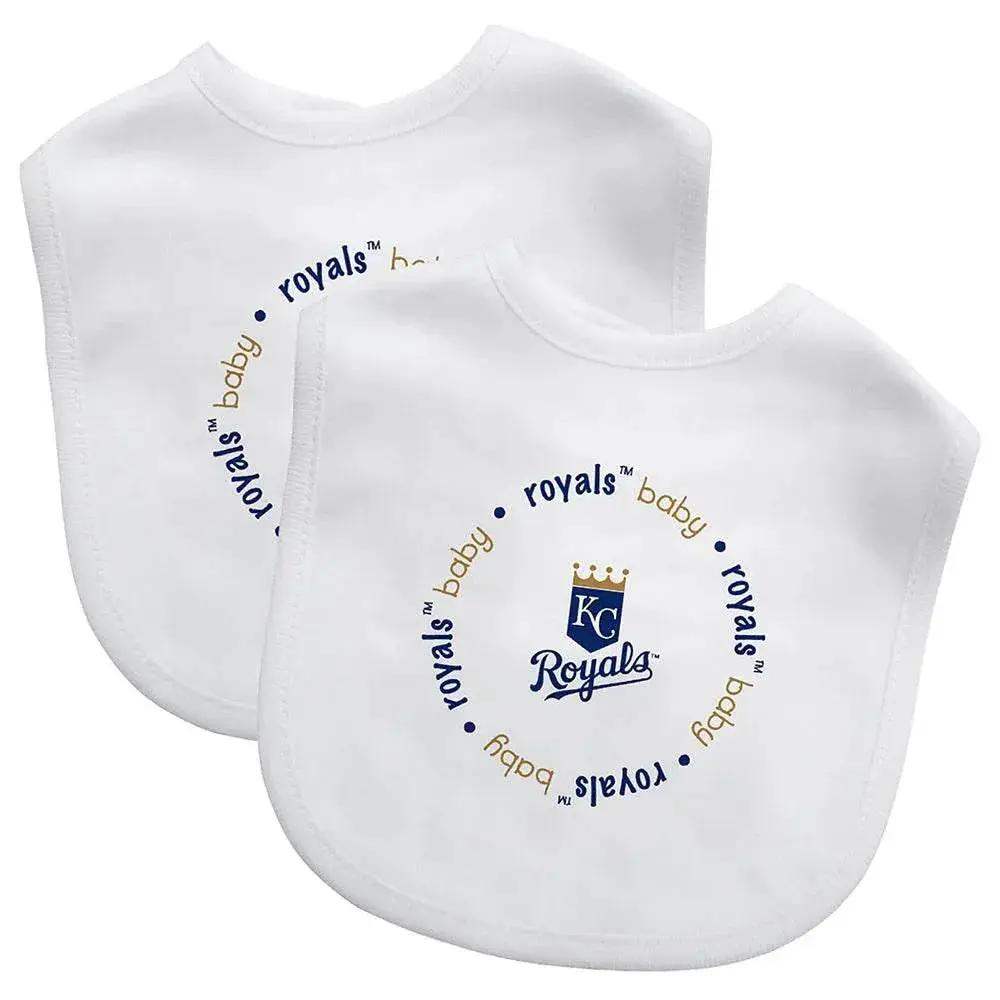 Kansas City Royals Baby Bib Two Pack Embroidered Logo - ToylandEU™