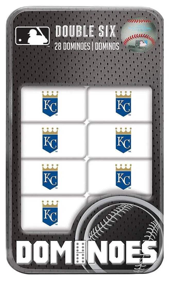 Kansas City Royals Dominoes Set Collectible Tin Box - ToylandEU™