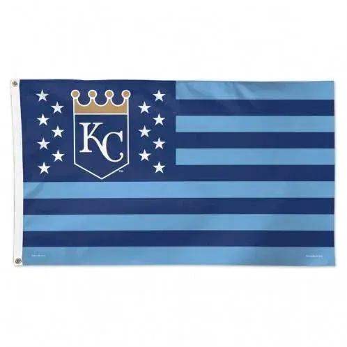 Kansas City Royals Flag 3x5 Deluxe Style Stars and Stripes - ToylandEU™