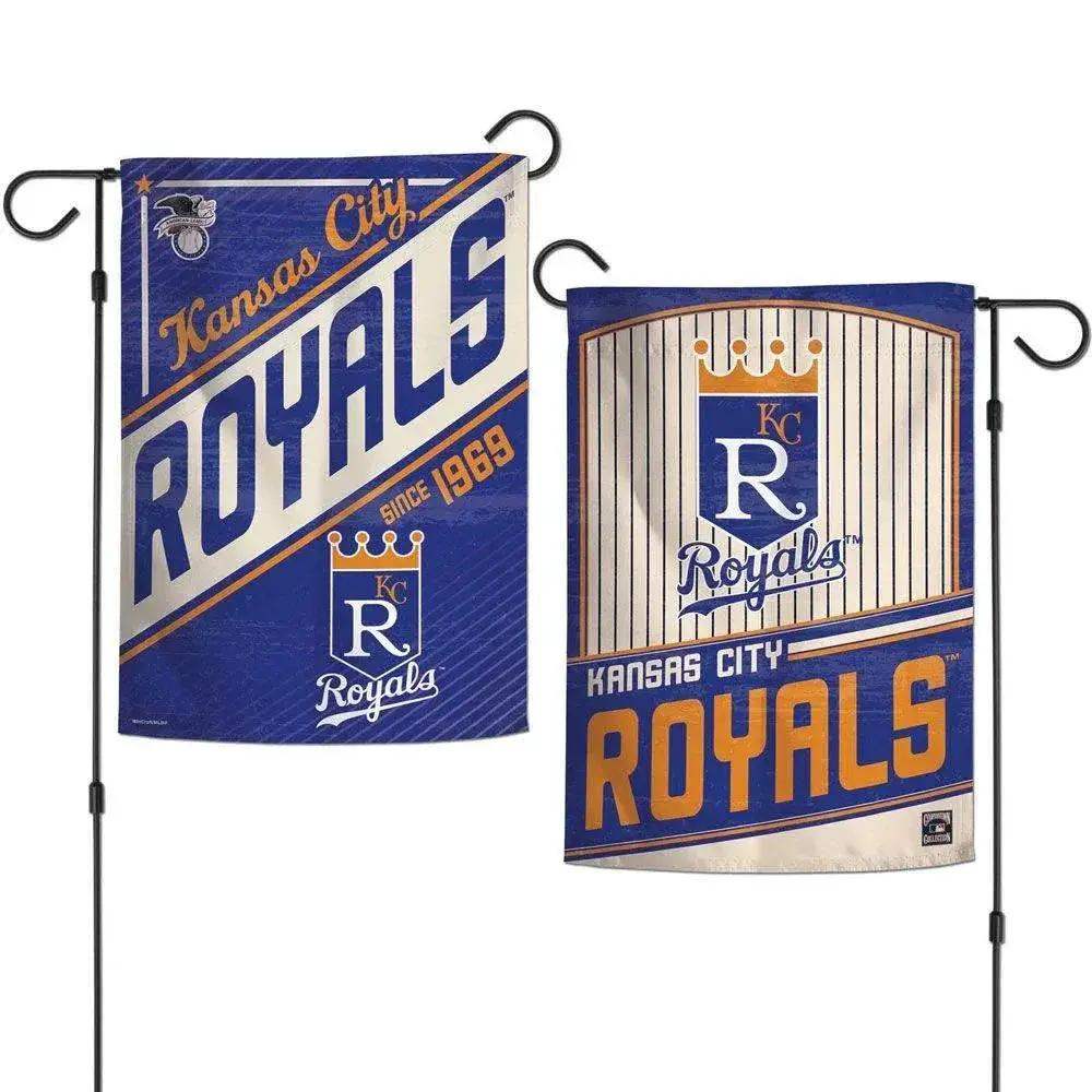 Kansas City Royals Garden Flag 12x18 Two Sided Cooperstown - ToylandEU™