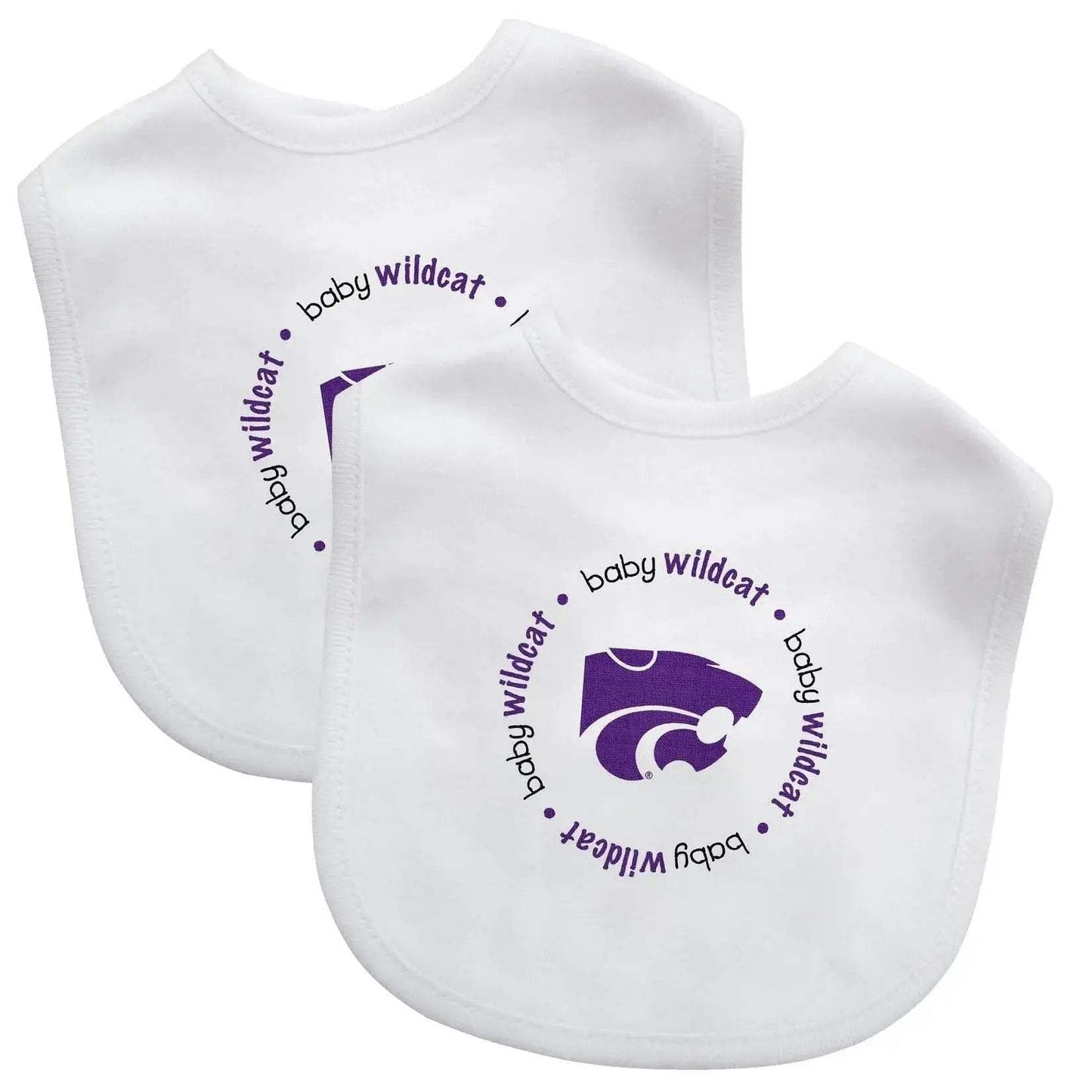 Kansas State Wildcats Baby Bibs 2 Pack Officially Licensed - ToylandEU™