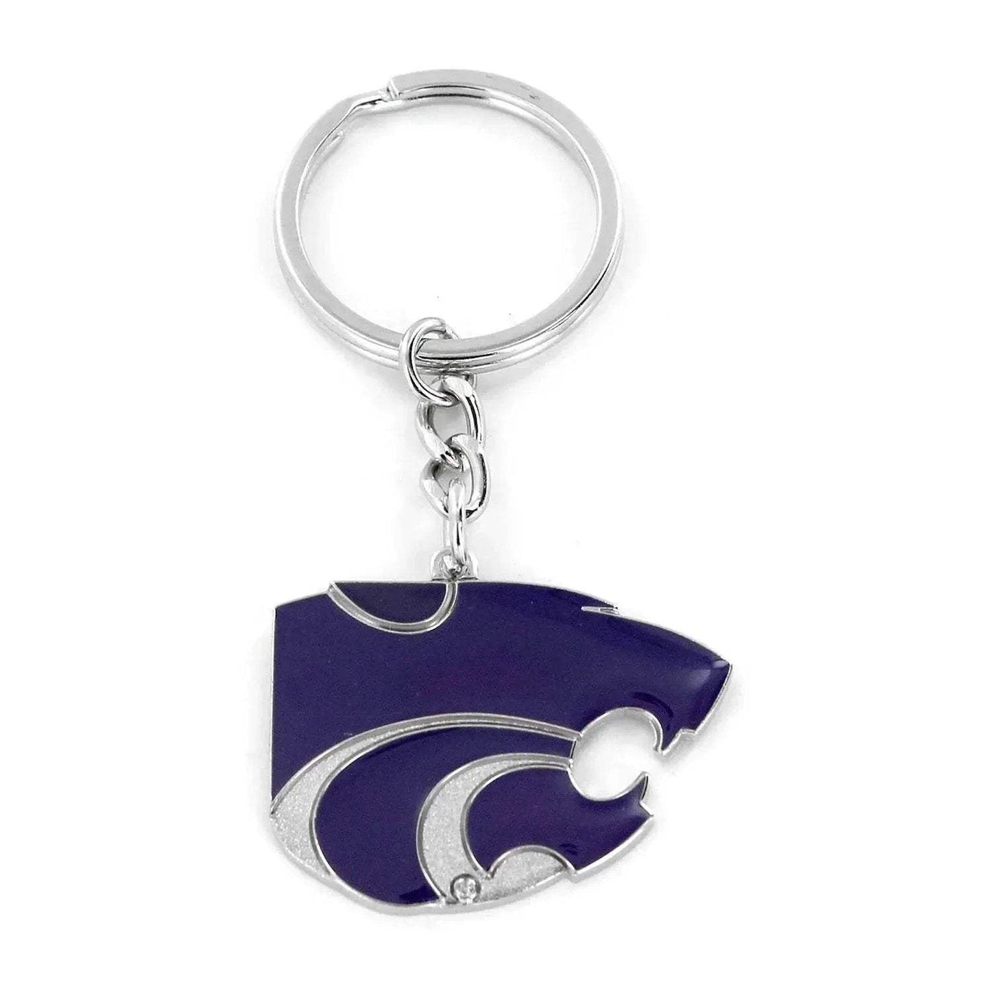 Kansas State Wildcats Keychain Logo Metal With Split Ring - ToylandEU™