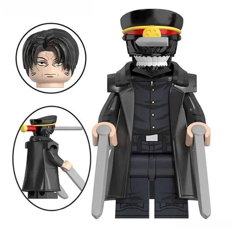 Katana Man from Chainsaw Man Lego Minifigures Anime toys 2 - Minifigure Toys
