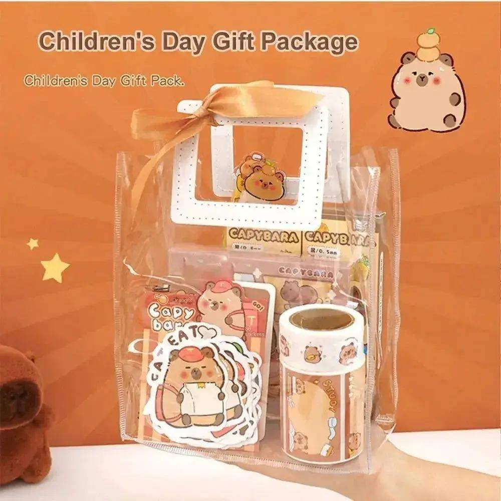 Adorable Kawaii Capybara Stationery Set For School Gifts - ToylandEU