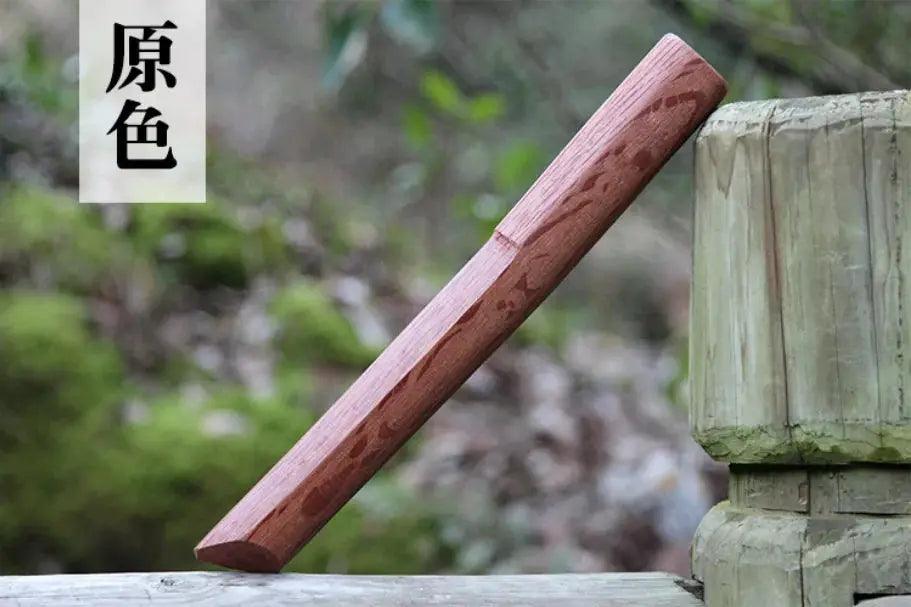 Kendo Wooden Sword Iaido Wakizashi Unsharpened 30cm - ToylandEU™
