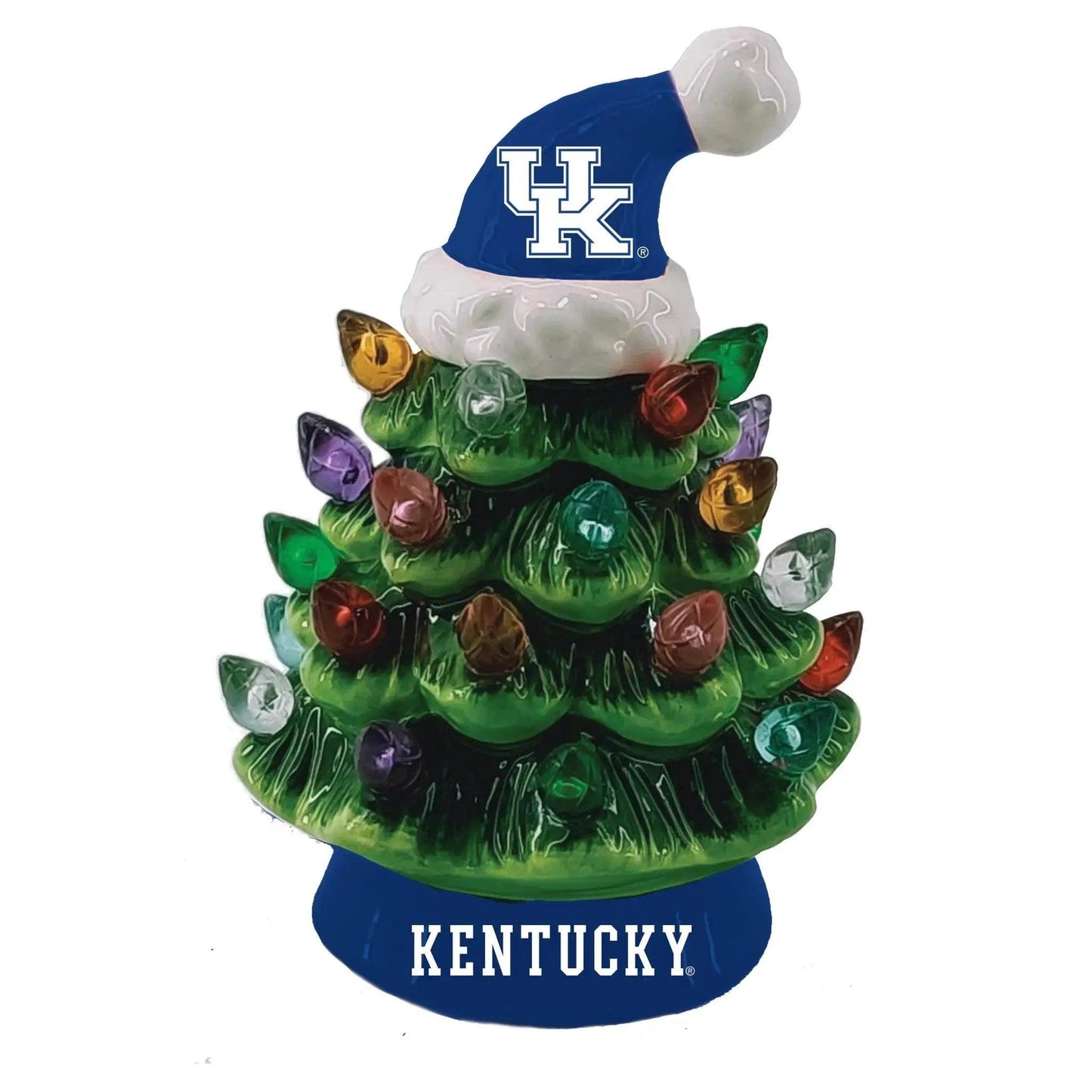 Kentucky Wildcats 4 Inch LED Christmas Tabletop Tree - ToylandEU™