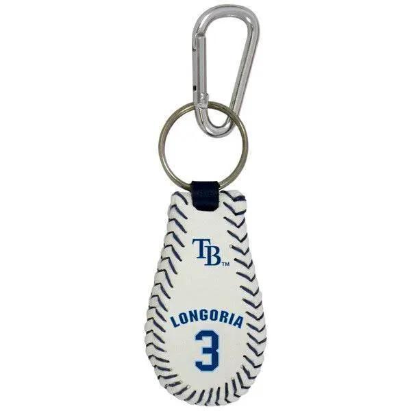 Tampa Bay Rays Keychain Classic Baseball Evan Longoria - ToylandEU™
