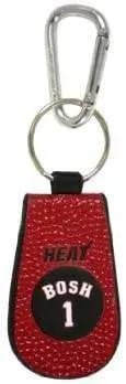 Miami Heat Team Color Keychain Basketball Chris Bosh - ToylandEU™