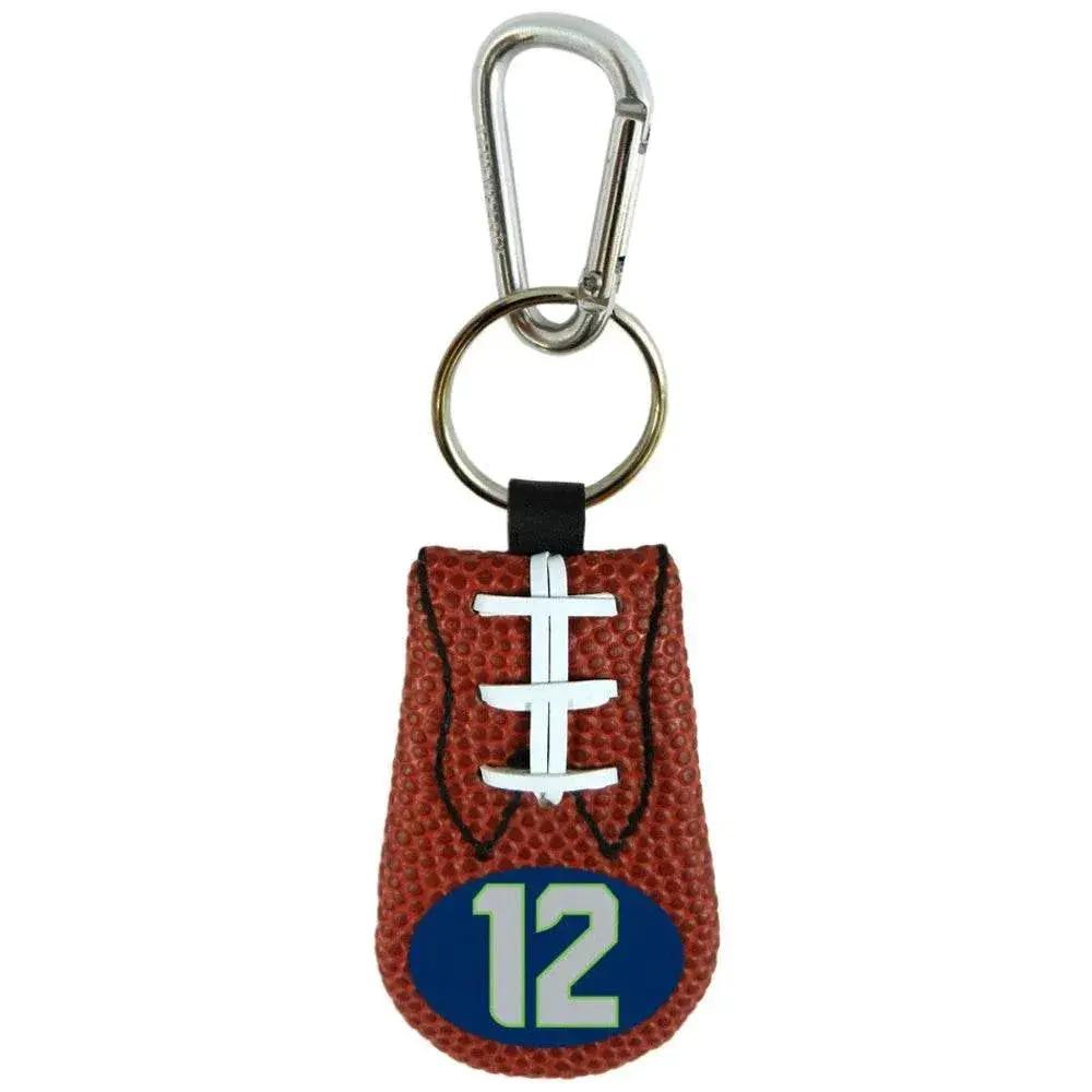 Seattle Seahawks Keychain Classic Football 12th Man Design - ToylandEU™