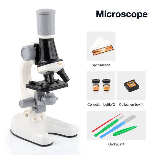 Kid's High Magnification Science Microscope Kit - Explore the Microscopic World - ToylandEU