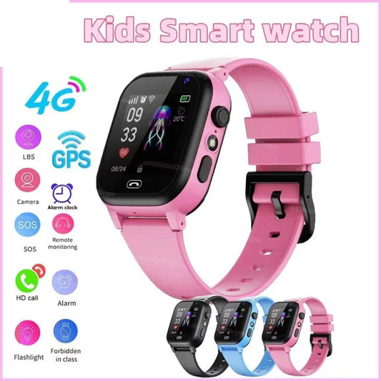 Kids 4G Smart Watch SOS GPS Location Video Call - ToylandEU