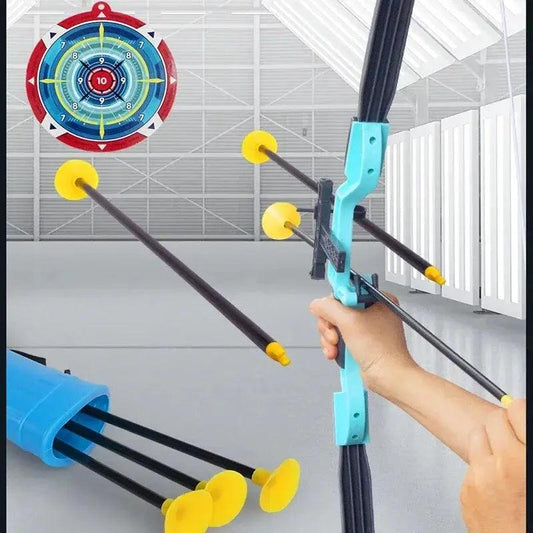 Kids Archery Bow And Arrow Set Safe Suction Cup Arrows - ToylandEU™