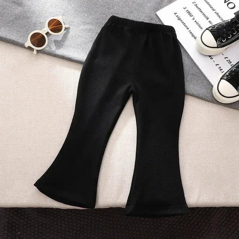 Kids Bootcut Leggings For Girls Elastic Waist Comfort - ToylandEU™