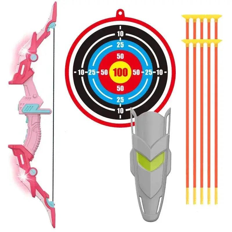 Kids Bow and Arrow Light-up Archery Set For Kids Toy - ToylandEU™