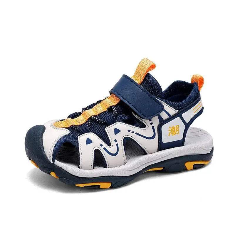 Kids' Breathable Beach Outdoor Sandals with Hook & Loop - ToylandEU