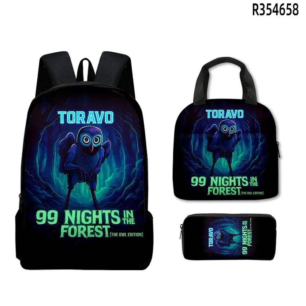 Kids Cartoon Backpack | Nylon | Toylandeu™