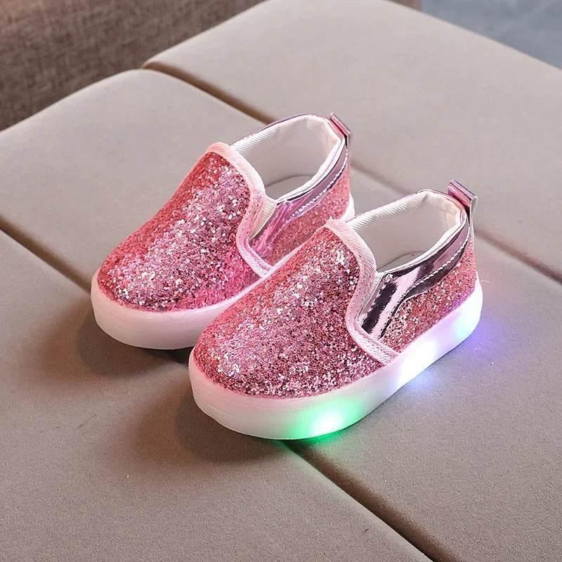 Kids Casual Sneaker Kids Shoes for Girl LED Light Tennis - ToylandEU
