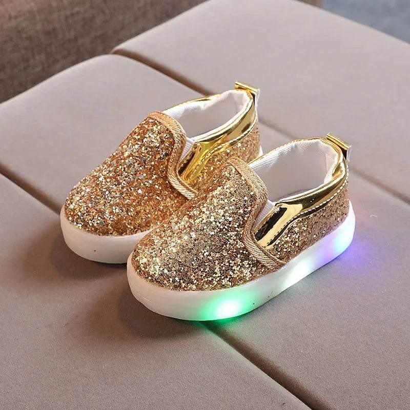 Kids Casual Sneaker Kids Shoes for Girl LED Light Tennis - ToylandEU