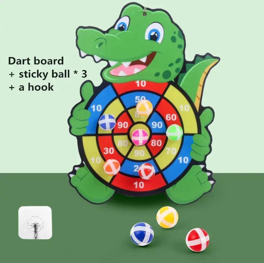 Kids Dart Board Educational Toy With Sticky Balls - ToylandEU™