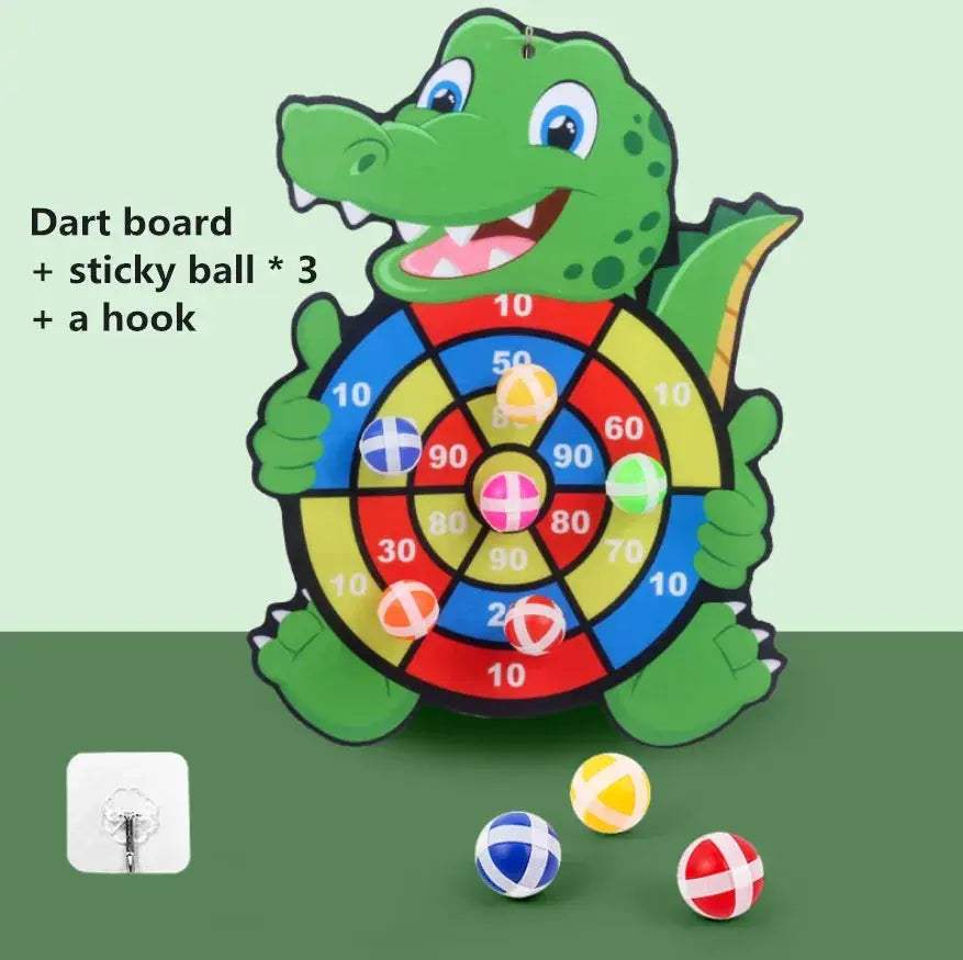 Kids Dart Board With Sticky Balls Interactive Educational Toy - ToylandEU