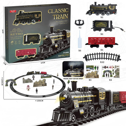 Kids Diecast Train Toy Set For Safe Educational Play - ToylandEU