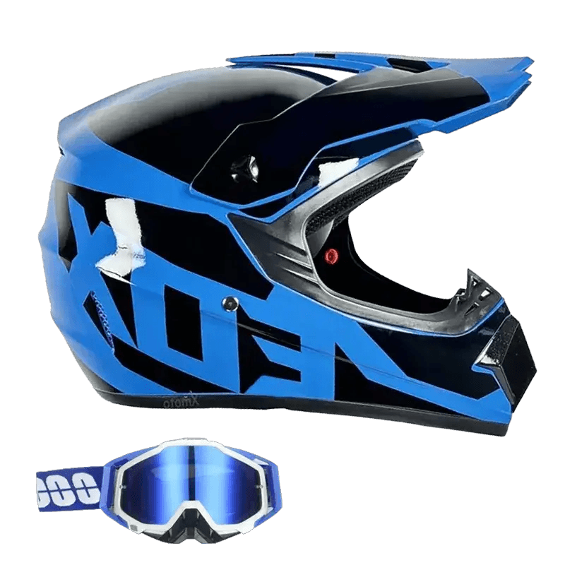 Kids Dirt Bike Helmet DOT Certified Full Face Goggles Included - ToylandEU